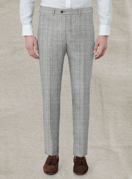 Italian Linen Sirile Checks Suit