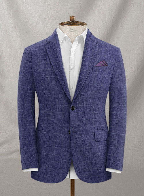 Italian Linen Tilcio Checks Suit