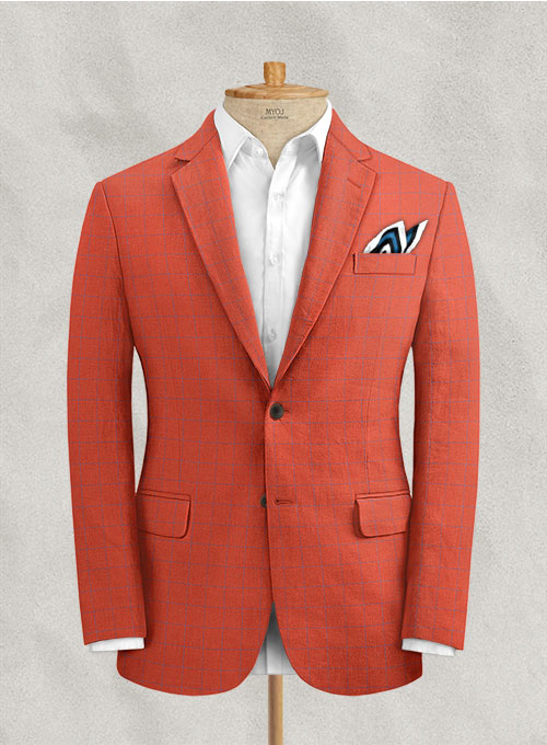 Italian Linen Mafelo Checks Suit