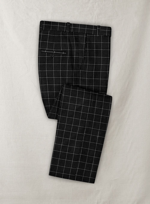 Italian Linen Onzale Checks Suit
