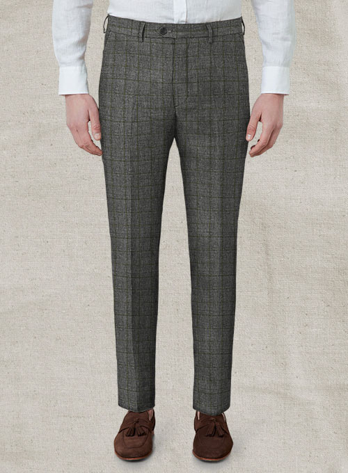 Italian Linen Denilo Checks Suit