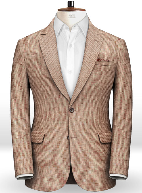 Italian Spring Rose Linen Suit