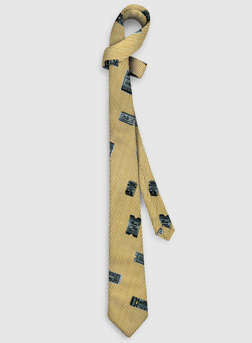 Italian Cotton Tie - Traveller - Click Image to Close