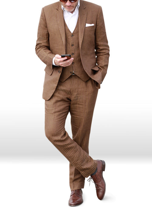 Italian Corozo Linen Suit