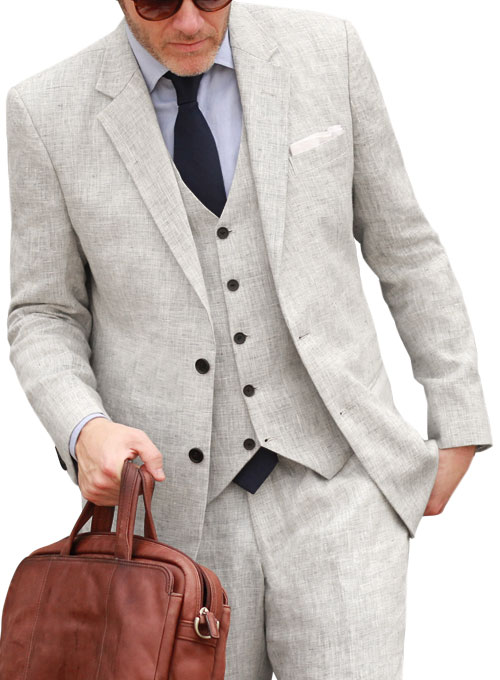 Italian Pacifico Linen Suit
