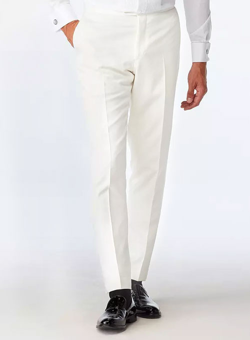 Ivory Wool Suit