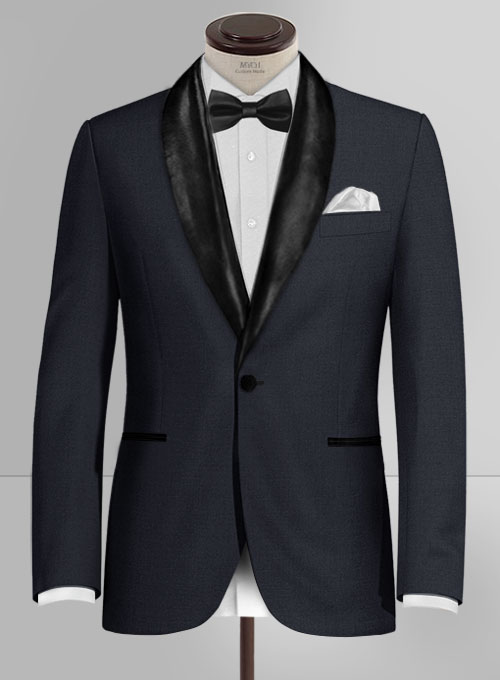 James Bond Skyfall Blue Wool Tuxedo Suit : Made To Measure Custom Jeans ...