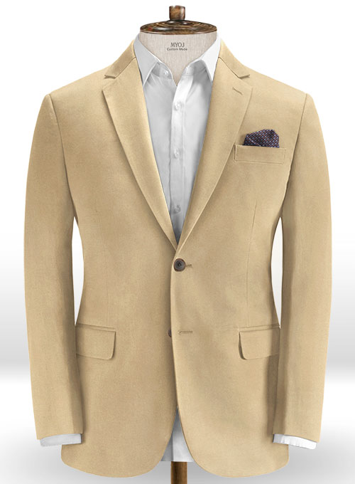 Khaki Fine Twill  Suit