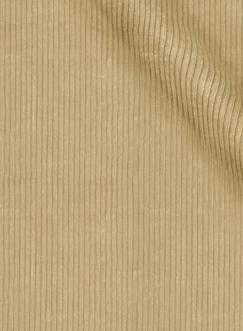 Khaki Thick Corduroy Suit