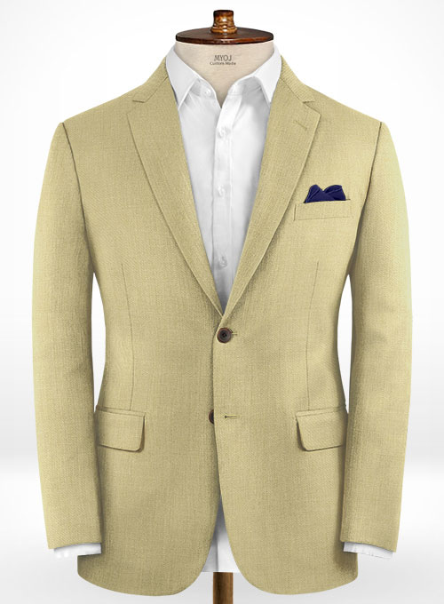 Khaki Wool Suit - Click Image to Close