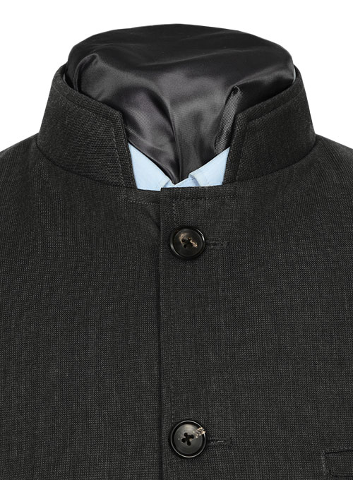 King Charcoal Wool Breezer Style Jacket