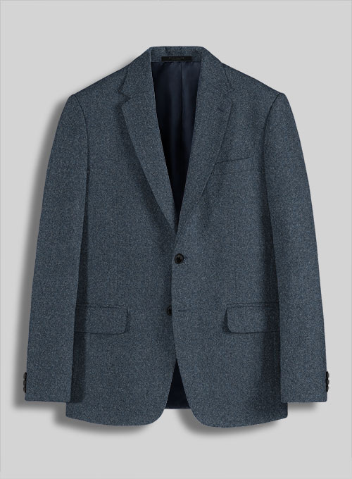 Light Weight Bond Blue Tweed Suit