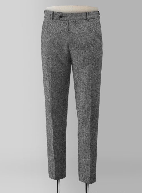 Light Weight Dark Gray Tweed Suit - Click Image to Close