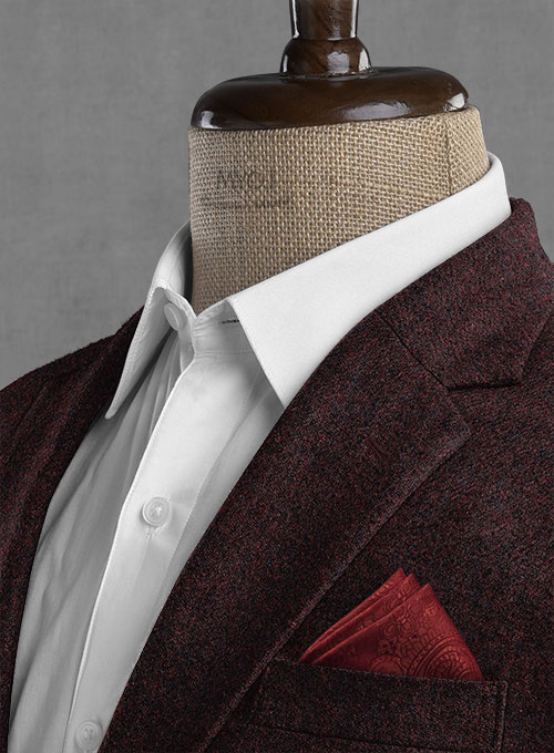 Wine 2025 tweed suit