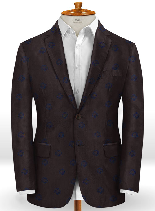 Lion Wine Wool Suit