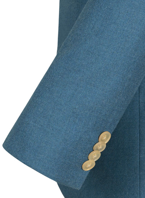 Light Weight Bar Blue Tweed Suit