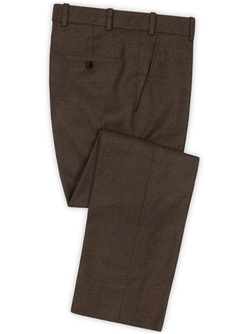 Light Weight Dark Brown Tweed Suit - Click Image to Close