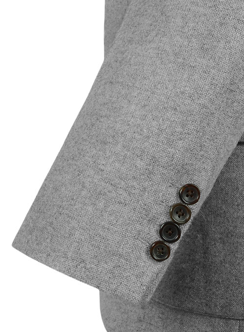 Musto Light Weight Light Gray Tweed Overcoat