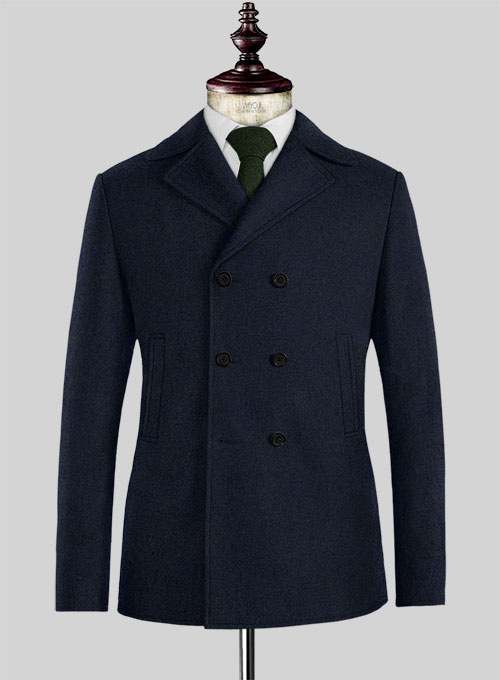 Mens hot sale tweed peacoat