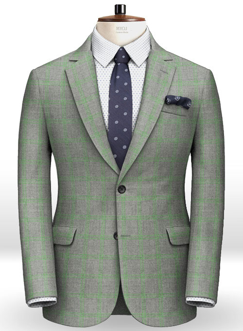 Light Weight Port Gray Tweed Suit