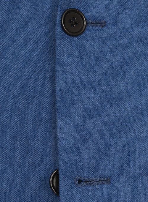 Light Weight Spring Blue Tweed Suit