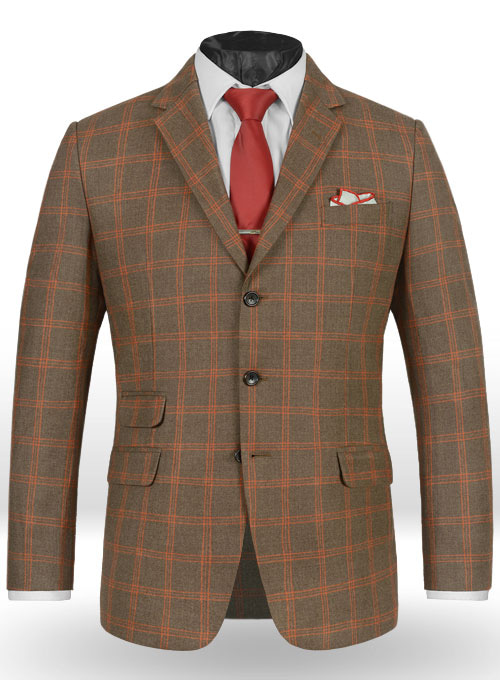 Light Weight Dingle Brown Tweed Suit