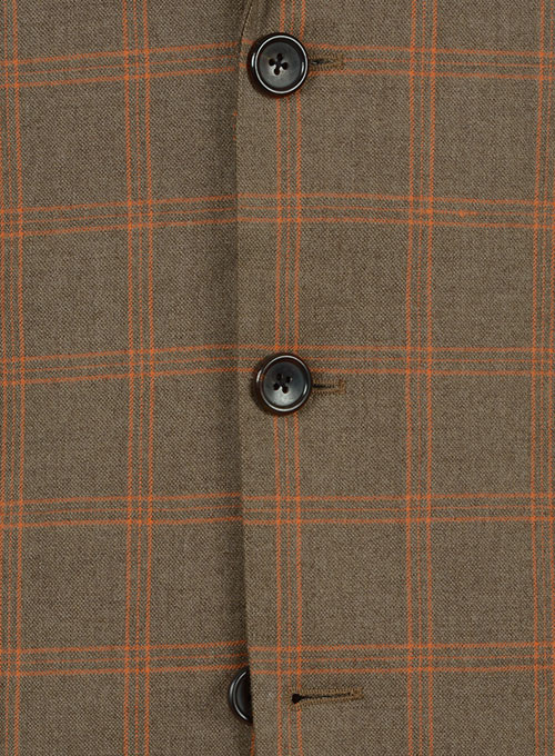 Light Weight Dingle Brown Tweed Suit