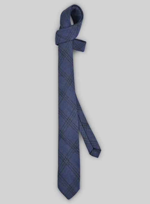Tweed Tie - Mallow Blue - Click Image to Close