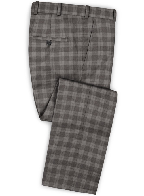 Marc Stretch Cotton Gray Suit