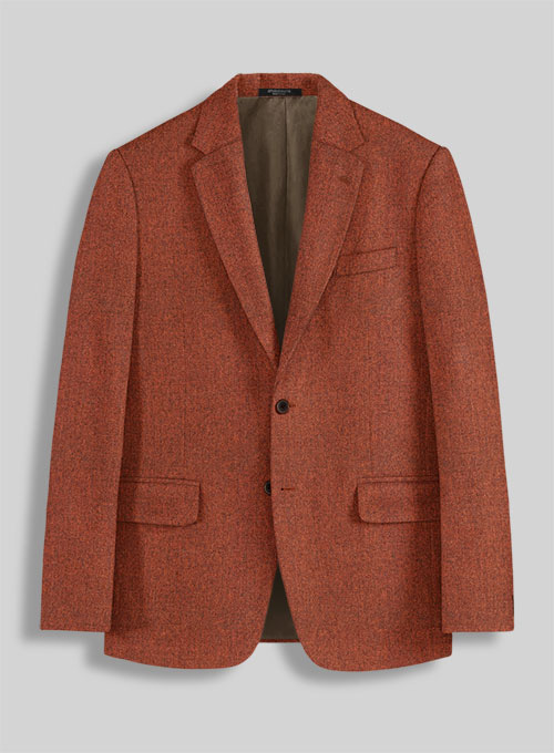 Melange Titan Rust Tweed Suit