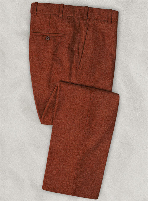 Melange Titan Rust Tweed Suit - Click Image to Close