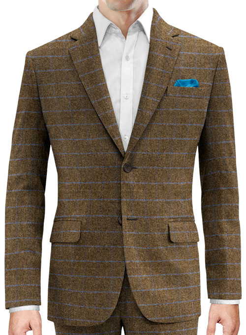 Merton Brown Tweed Suit