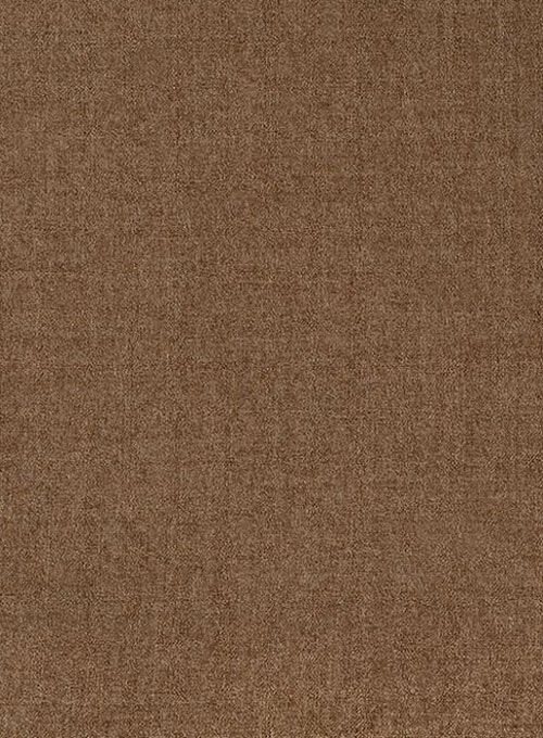 Mid Brown Flannel Wool Suit - Click Image to Close