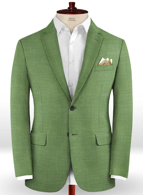 Mystic Green Wool Suit