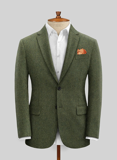 Naples Green Tweed Suit