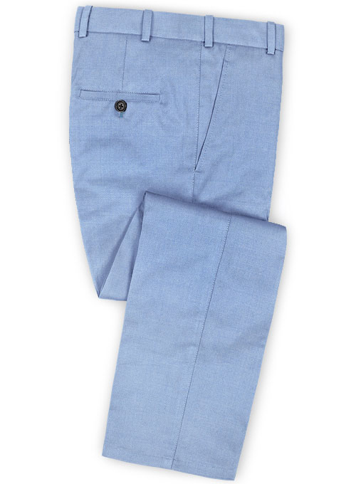 Napolean Box Blue Wool Suit