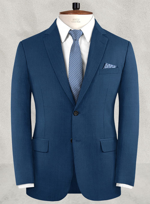 Napolean Casa Blue Wool Suit