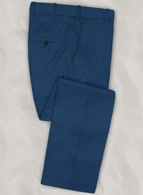 Napolean Casa Blue Wool Suit - Click Image to Close