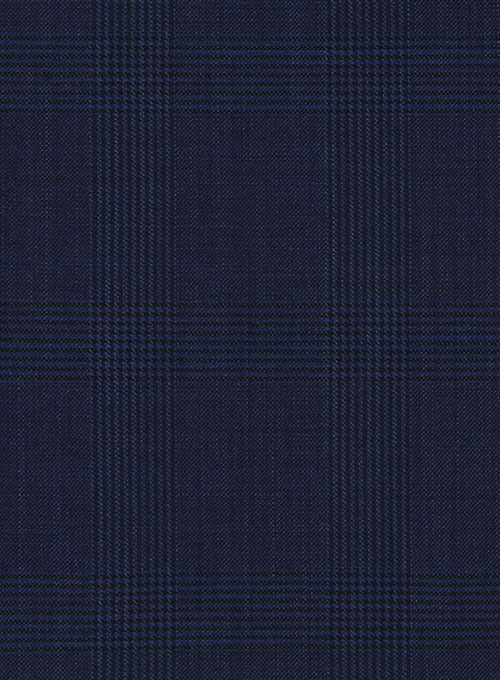 Napolean Charles Blue Wool Suit