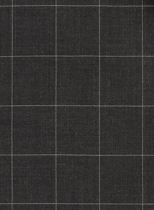 Napolean Criss Charcoal Wool Suit