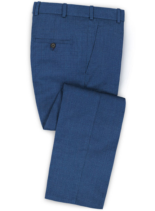 Napolean Dino Royal Blue Wool Suit