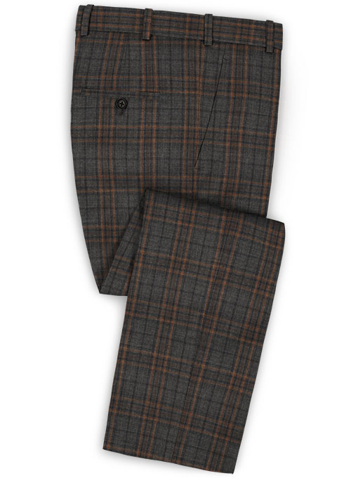 Napolean Fort Gray Wool Suit