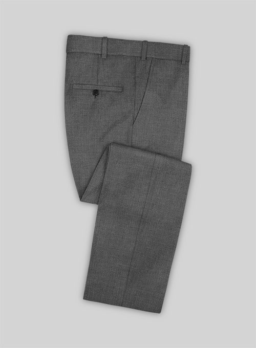 Napolean Gray Birdseye Wool Suit - Click Image to Close