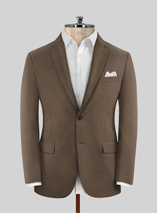 Napolean Brown Wool Suit - Click Image to Close