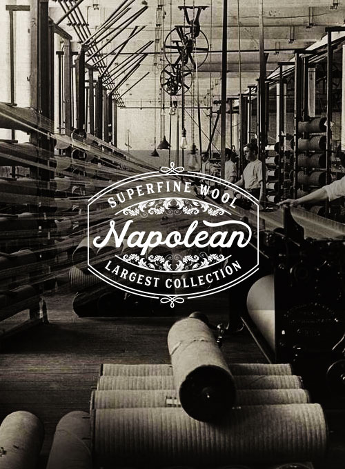 The Napolean Wool Collection Suits - Pre Set Sizes - Quick Order - Click Image to Close