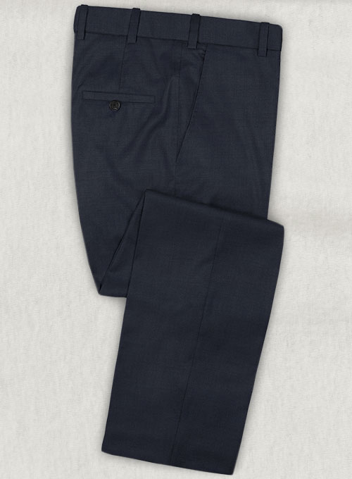 Napolean Dark Blue Wool Suit - Click Image to Close