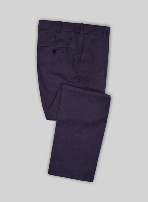 Napolean Eggplant Wool Suit - Click Image to Close