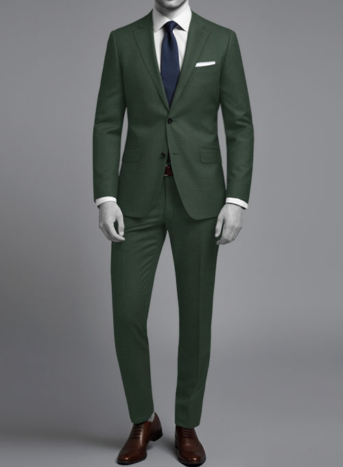 Napolean Green Wool Suit - Click Image to Close