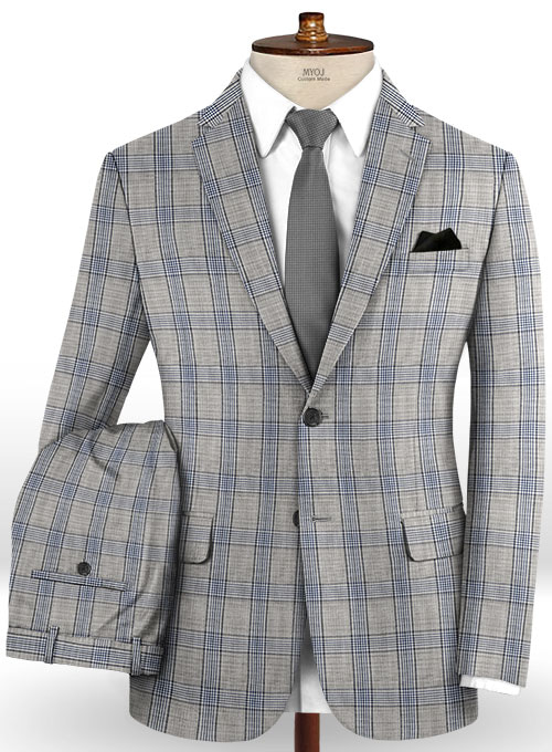 Napolean Inara Gray Wool Suit