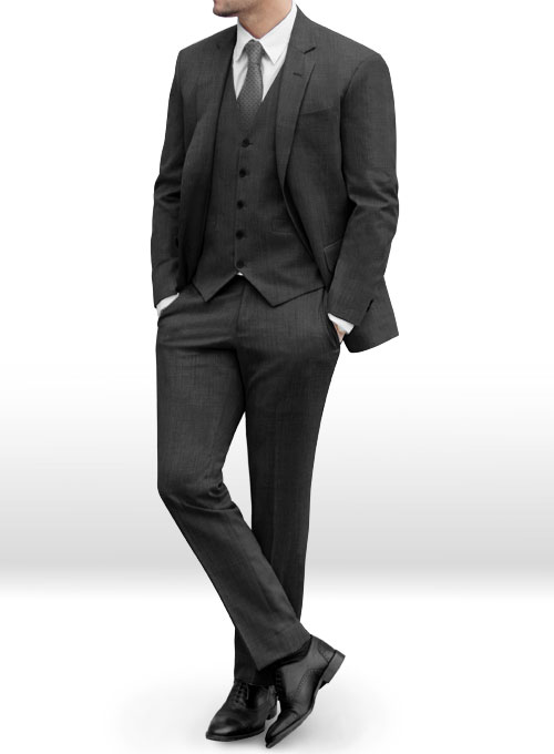 Napolean Metro Gray Wool Suit